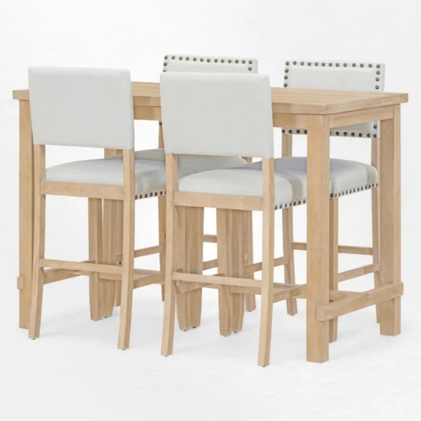 Ailey 4 - Person Counter Height Dining Set for Dining Room